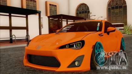 Toyota GT86 Lowstance pour GTA San Andreas