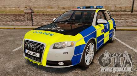 Audi S4 Avant Metropolitan Police [ELS] für GTA 4
