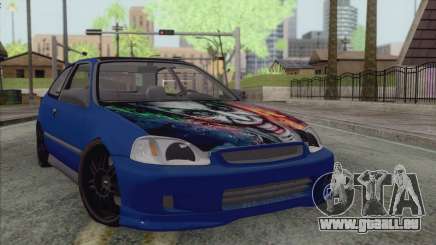 Honda Civic Tuning pour GTA San Andreas