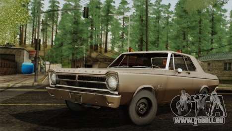 Plymouth Belvedere 2-door Sedan 1965 pour GTA San Andreas