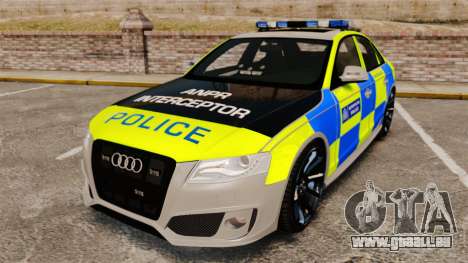 Audi S4 ANPR Interceptor [ELS] für GTA 4