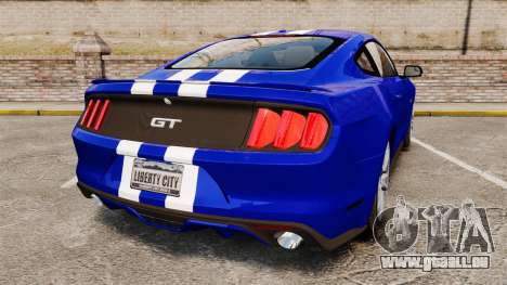 Ford Mustang GT 2015 Stock für GTA 4