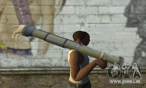 Der Raketenwerfer aus Pstal 3 für GTA San Andreas