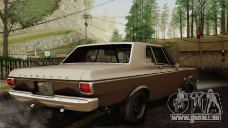 Plymouth Belvedere 2-door Sedan 1965 pour GTA San Andreas