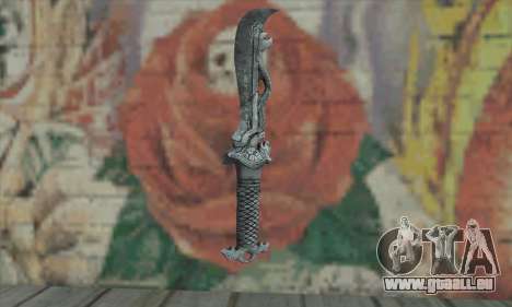 Chinese knife pour GTA San Andreas