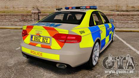 Audi S4 ANPR Interceptor [ELS] für GTA 4