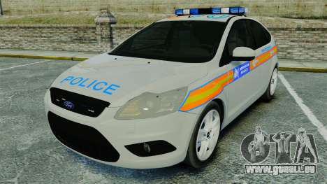 Ford Focus Metropolitan Police [ELS] für GTA 4