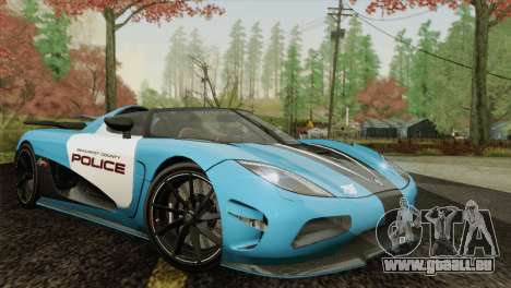 Koenigsegg Agera R pour GTA San Andreas