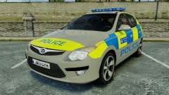 Hyundai i30 Metropolitan Police [ELS] für GTA 4