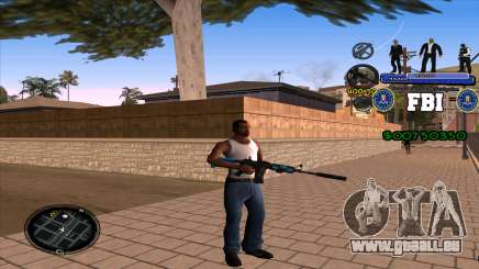 C-HUD FBI für GTA San Andreas