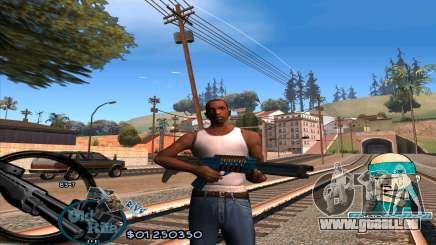 C-HUD Rifa by HARDy für GTA San Andreas