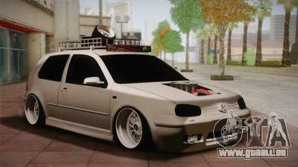 Volkswagen Golf IV Hellaflush pour GTA San Andreas