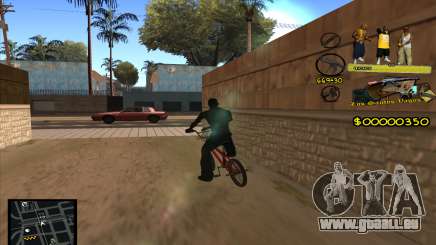 C-HUD Vagos Gang für GTA San Andreas