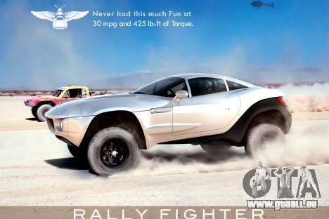 Les écrans de démarrage Rally Fighter pour GTA 4