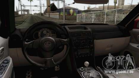 Lexus IS300 Tuning pour GTA San Andreas