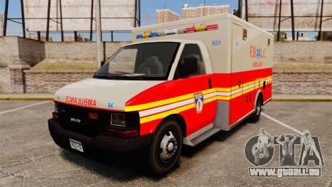 Brute Speedo FDLC Ambulance [ELS] für GTA 4