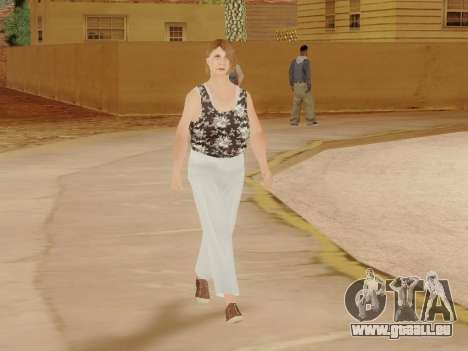 Une femme âgée v.2 pour GTA San Andreas