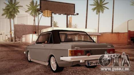 Peykan 80 Blackroof pour GTA San Andreas