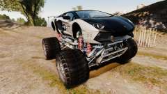 Lamborghini Aventador LP700-4 [Monster truck] pour GTA 4