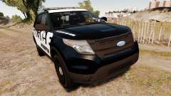Ford Explorer 2013 Police Interceptor [ELS] für GTA 4