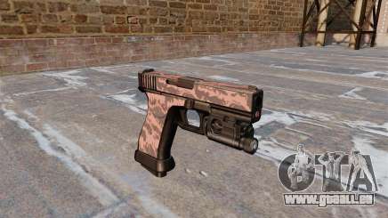 Pistolet Glock 20 Rouge Tigre pour GTA 4
