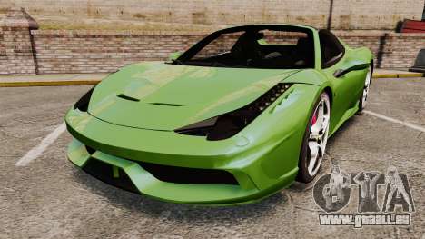 Ferrari 458 Spider Speciale pour GTA 4