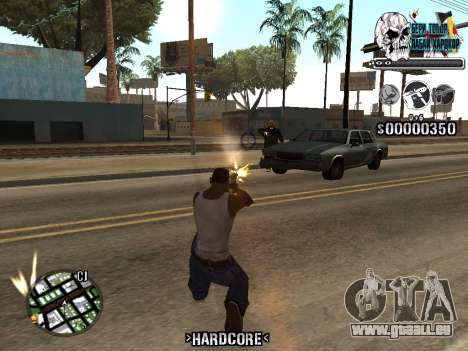 C-HUD Hardcore By KD für GTA San Andreas