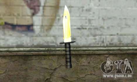 Golden Knife für GTA San Andreas