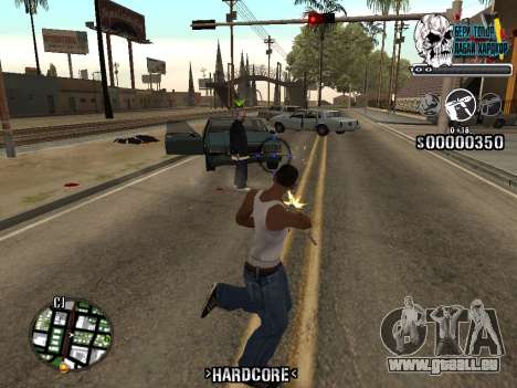 C-HUD Hardcore By KD für GTA San Andreas