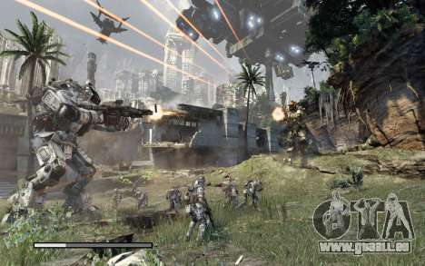 Les écrans de démarrage et de menus Titanfall pour GTA San Andreas