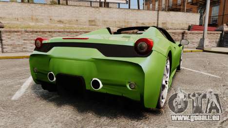 Ferrari 458 Spider Speciale pour GTA 4