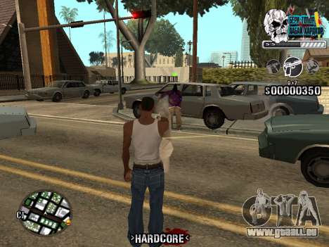 C-HUD Hardcore By KD für GTA San Andreas