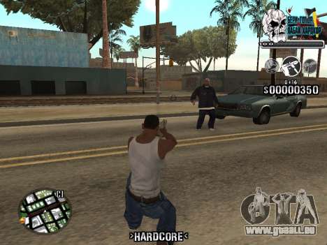 C-HUD Hardcore By KD für GTA San Andreas