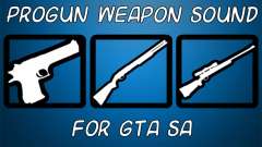 Progun Weapon Sound für GTA San Andreas