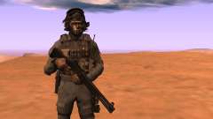 Le lieutenant David l'hesh Walker из Call Of Duty: Ghosts pour GTA San Andreas