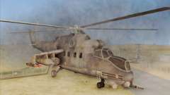 Mi-24D Hind from Modern Warfare 2 pour GTA San Andreas