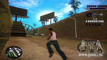 C-HUD Tawer Gitto für GTA San Andreas