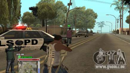 C-HUD Grove by Krutoyses pour GTA San Andreas