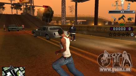 C-HUD Prostokvashino für GTA San Andreas