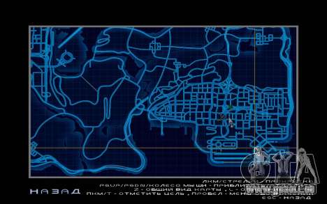 Karte Stil von Need For Speed World für GTA San Andreas