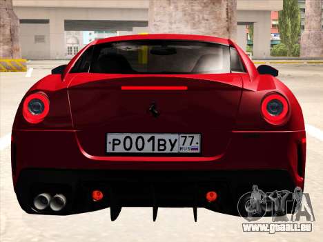 Ferrari 599 GTO für GTA San Andreas
