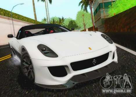 Ferrari 599XX Evolution pour GTA San Andreas