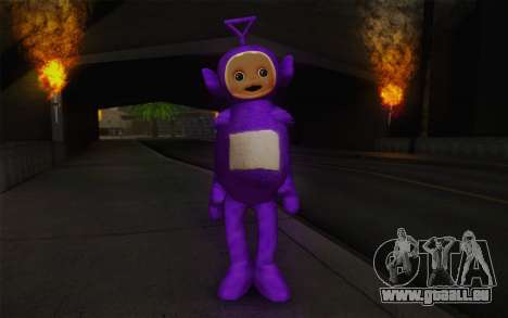 Casting de crépi-Winky des Teletubbies pour GTA San Andreas