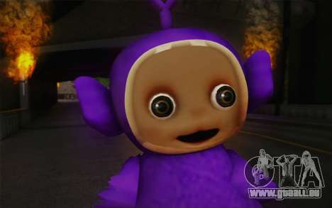 Casting de crépi-Winky des Teletubbies pour GTA San Andreas