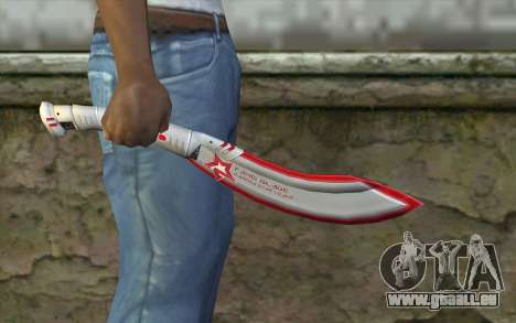 Fangblade Garena Star League from Point Blank pour GTA San Andreas
