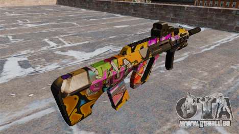 Maschine Steyr AUG A3 Graffiti für GTA 4