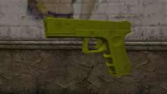 Golden Glock 18C pour GTA San Andreas
