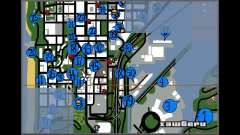 Hidden Photos Map pour GTA San Andreas