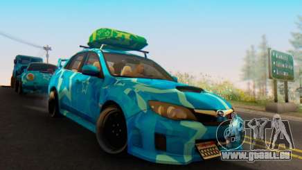 Subaru Impreza Blue Star für GTA San Andreas