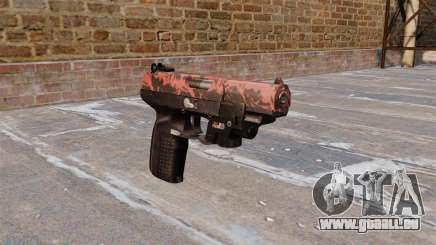 Pistolet FN Cinq à sept LAM Rouge tigre pour GTA 4